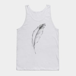 Feather sketch Tank Top